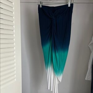 YFB Blue and Green Ombre Skirt